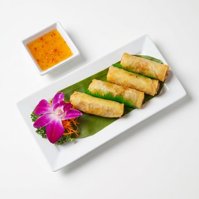 Crispy Spring Rolls.